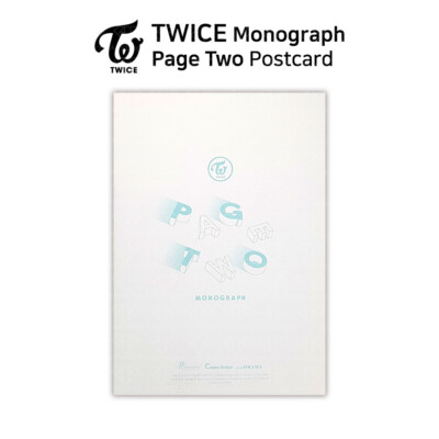 TWICE PAGE TWO Monograph Official Postcard Nayeon Momo Sana