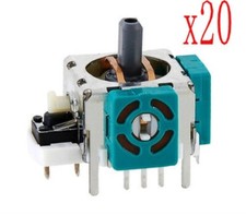 20pcs 3D Analog Joystick Thumb Sticks Sensor Replacement for Xbox 360 Controller