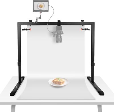 Overhead Camera Mount Rig Top Down Shots Heavy Duty Steel Tabletop Mount Stand