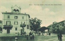 Turin Caluso Piazza Carlo Ubertini and Banca Agricola F. Piccolo not shipped