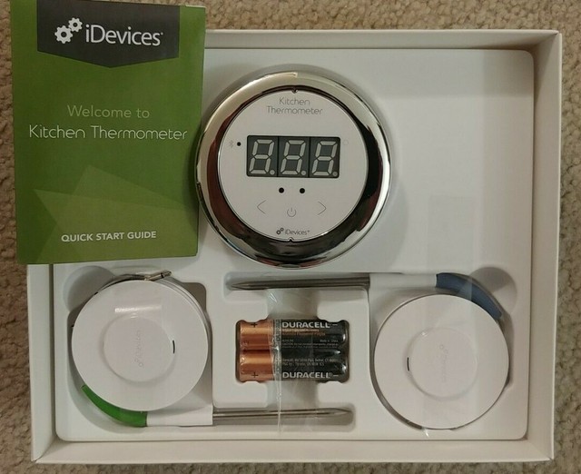 iDevices Kitchen Thermometer Bluetooth Connected eBay