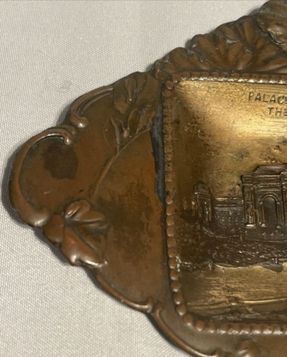 1904 ST LOUIS WORLD'S FAIR METAL TRAY SOUVENIR PALACE OF LIBERAL ARTS 4.75 in - Picture 9 of 15