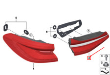 BMW 6 Gran Turismo G32 Heckklappen-Rücklicht rechts 63217376486 NEU ORIGINAL