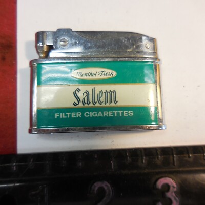 Vintage Salem Cigarette Lighter SAROME SWALLOW Quality Design Menthol Fresh