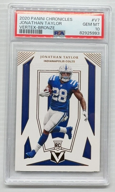 Jonathan Taylor Panini Chronicles Vertex #V7 Bronze