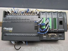 DIRECT LOGIC 06 D0-06DD2 LOGIC CONTROLLER W/D0-08TR H0-ECOM100 NICE USED TAKEOUT