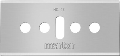 MARTOR 100 x INDUSTRIEKLINGE, Ersatzklingen Cuttermesser 4 fach nutzbar NR 45