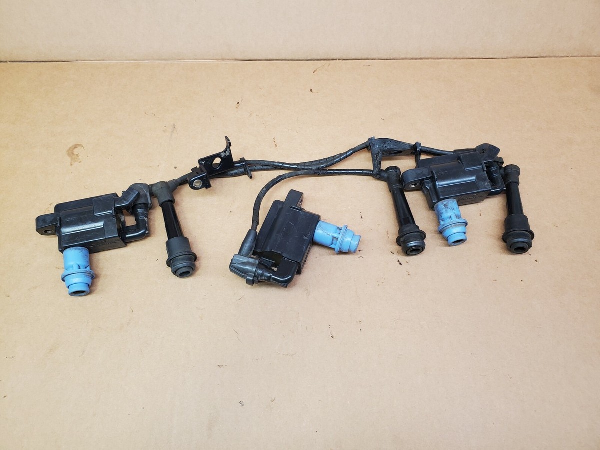 Genuine Toyota 1jz / 2jz VVTi Coil Pack Set of 3 with leads 90919