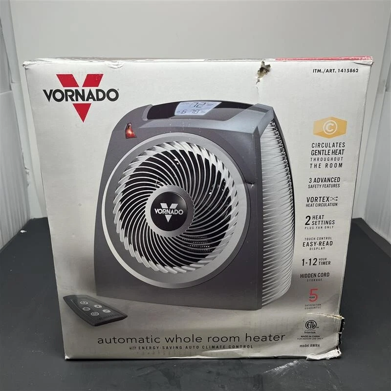 Vornado обогреватель и вентилятор для всей комнаты AWRW (ПУЛЬТ ДИСТАНЦИОННОГО УПРАВЛЕНИЯ НЕ ВХОДИТ В КОМПЛЕКТ) - Изображение 3 из 4