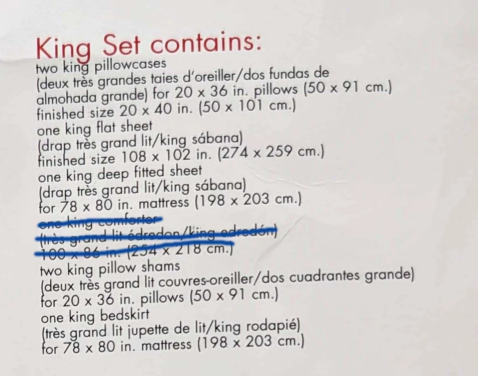 NEW Utica King 7-Piece Set Flat Fitted Sheets Pillowcases Shams Bedskirt Floral - Image 2 of 4