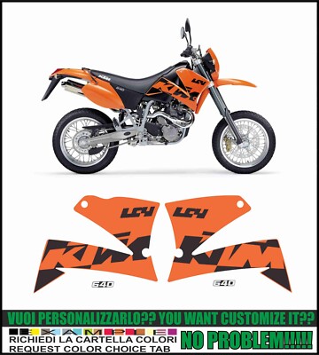 2003 KTM LC4 640 SM Supermoto Compatible Kit
