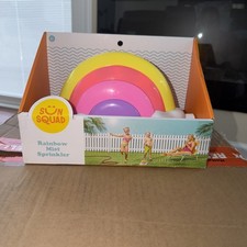 Sun Squad Rainbow Play Sprinkler Kids Outdoor Toy Ages 3