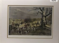 “Hunting Scene ” By Lionel Edward’s 