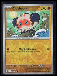 Clobbopus 112/191 Reverse Holo Surging Sparks