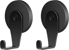 Magnetic Wreath Hanger, 2 Pack Heavy Duty Magnets with Hook for Refrigerator,