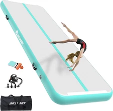 Gymnastics Air Mat Tumble Track Tumbling Mat Inflatable Floor Mats with Air Pump