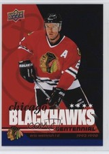 2025 Chicago Blackhawks Centennial Windy City Blue 52/65 Eric Weinrich #47 2k4