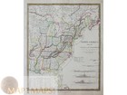 Antique Map of North America – Canada & United States SDUK, 1834