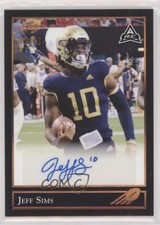 2021 Leaf Memories 1992 Base Bronze Spectrum 43/99 Jeff Sims #BG-JS1 Auto 4z8