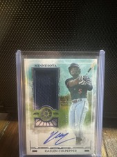 2025 Panini Boys Of Summer Patch Kaelen Culpepper Auto /99