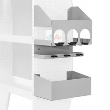 AA Products P-SH-Power Tool Organizer Wall Mount Designed for 13''D Van