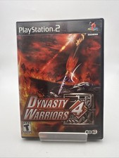Dynasty Warriors 4 PS2 PlayStation 2 CIB w/ Manual & Reg Card - Nice Disc