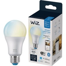 Wiz 60W Equivalent Smart A19 LED Light Bulb 604264 Wiz 604264 046677604264