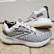 Brooks Glycerin 20 Womens Size 8.5 B Stealthfit Running Shoes Gray Black EUC
