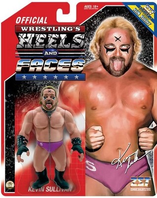 Wrestling's Heels & Faces Kevin Sullivan Action Figure [Pink Trunks]
