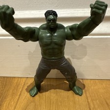 2011 Hasbro Fist Smashing Hulk Marvel Avengers Mighty Battlers Moving Mouth 6"