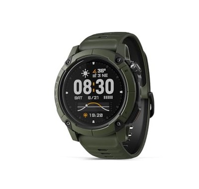  NOMAD Outdoor GPS Smartwatch, 1.3'' MIP Touchscreen, Global maps with Green