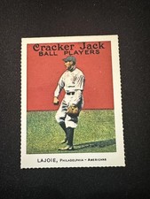 1914 Cracker Jack (E145) #66 Nap Lajoie Dover Reprint Philadelphia A's Card