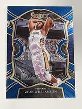 2020-21 Select Basketball Blue #1 - Zion Williamson - New Orleans Pelicans