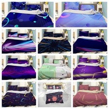 3D Geometric Light Colorful Quilt Cover Duvet Cover Comforter set