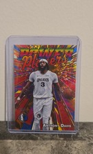 2025-26 Topps - Power Players Anthony Davis Orange Holofoil /25 JERSEY MATCH