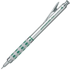 Pentel Graph Gear 1000 Mechanical Pencil, PG1014, 0.4mm, Silver