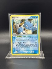 Pokemon Blastoise - (EX Crystal Guardians) 014/100 Holo - HEAVY PLAY