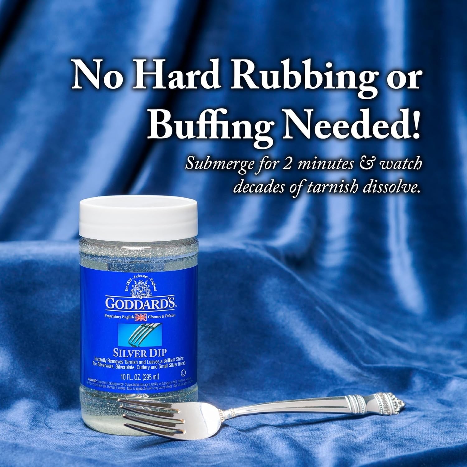 1 Gallon Professional Silver Care Dip - Safe & Kosher Certified Jewelry Cleaner