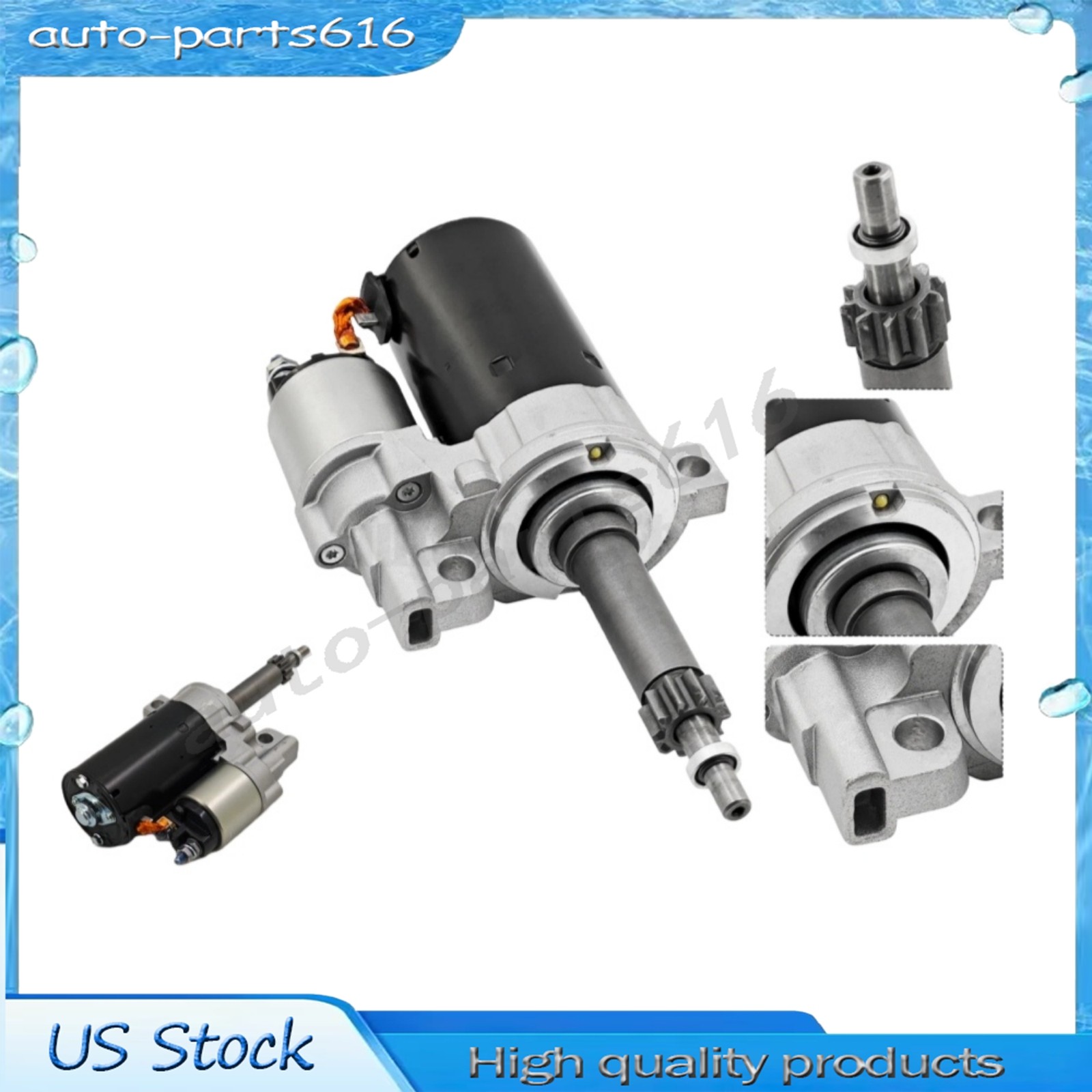 Starter Motor Fit McLaren 650 570S 720S MP4 3.8L V8 M838T M840T Engine 11F0133CP