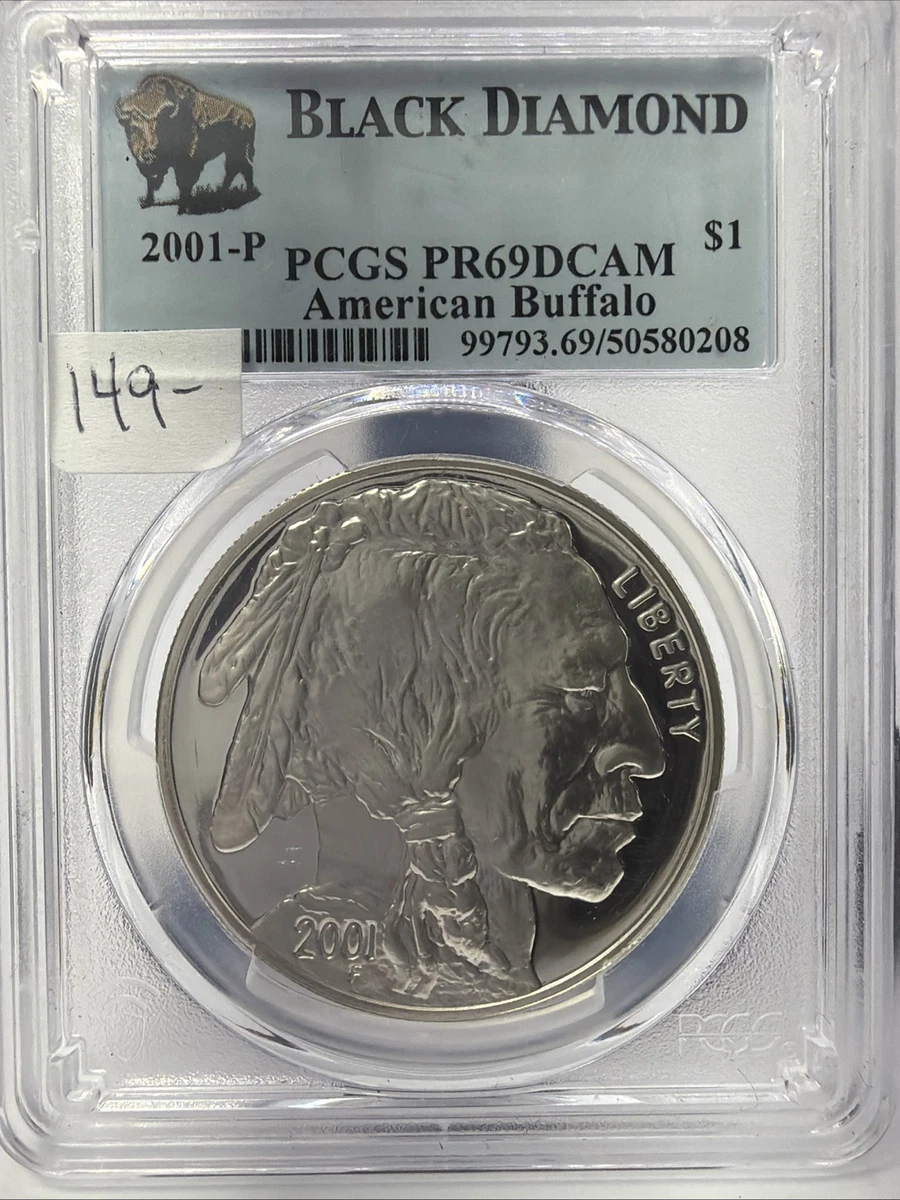 PCGS Certified PR 69 Graded 2001 US Commemorative Coins for sale