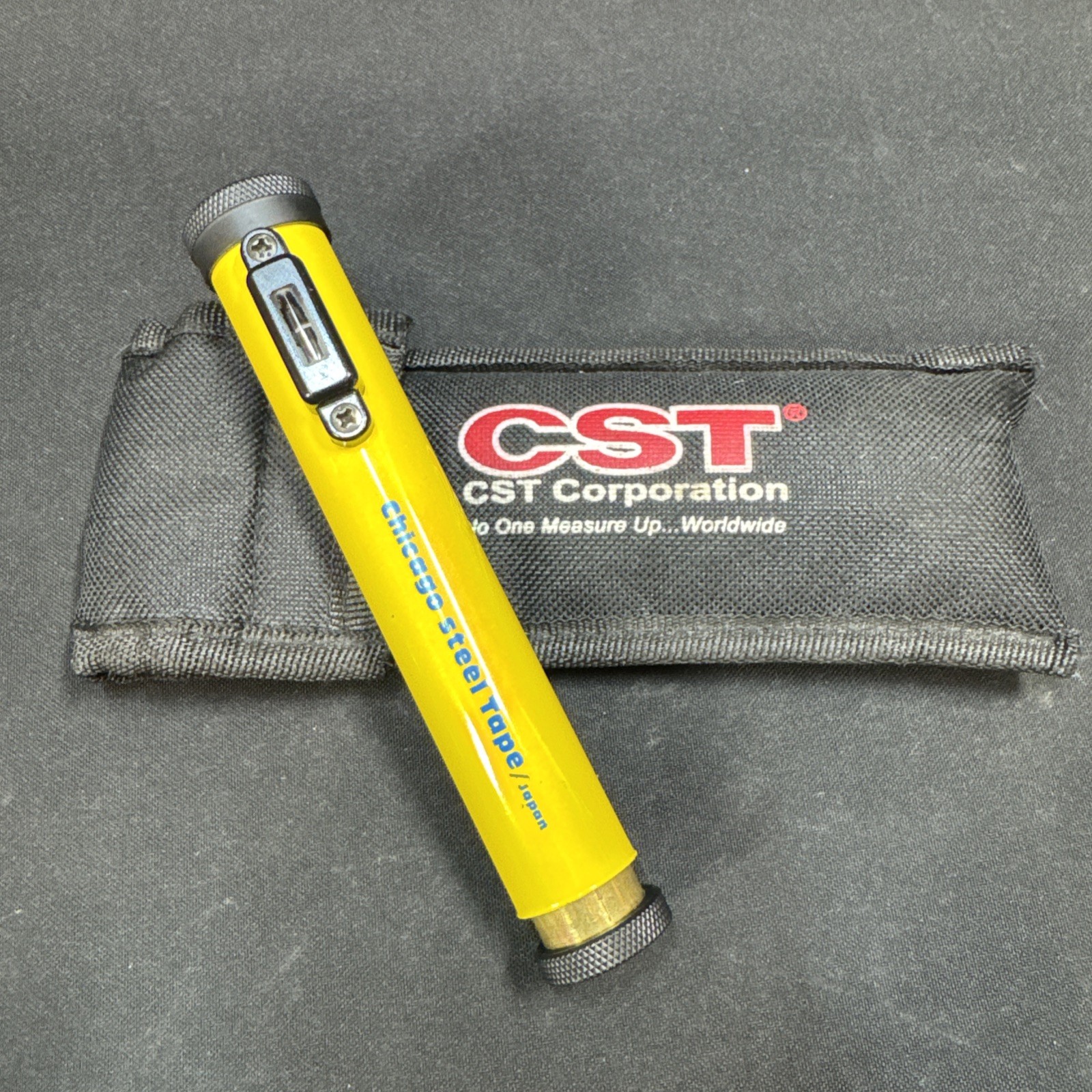 CST/Berger Yellow Handheld Sight Level with Extending Eyepiece Made in Japan