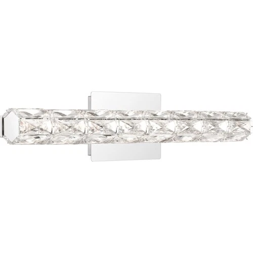 Quoizel PCLU8524 Chrome Luster Single Light 24"W Integrated Led Bath Bar - Picture 4 of 4