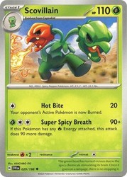 Scovillain 029/198 Scarlet & Violet Base Set Uncommon