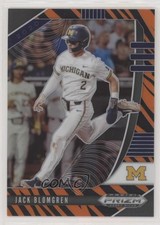 2020 Panini Prizm Draft Picks Tiger Stripes 23/99 Jack Blomgren #PDP140 fl4