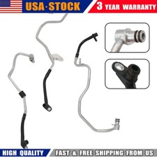 Upgraded Aluminum Turbo Coolant Feed Return Line Kit Fits Mercedes M278 V8 Us