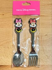 Disney Minnie Mouse Kids Cutlery Set Spoon Fork New Unused