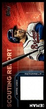 2016 Topps / Freddie Freeman GAME-USED JERSEY PATCH
