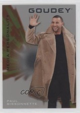 2021 Upper Deck Goodwin Champions Goudey Platinum Paul Bissonnette #G4 0qr0