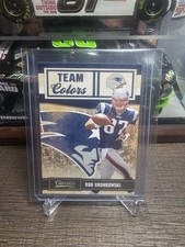 2010 Classics Rob Gronkowski Team Colors Rookie Insert Card #1 Patriots. rookie card picture