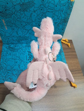 Jellycat Pink Dragon Plush Bag Charm Keychain Soft Stuffed Toy NWT Gift